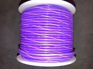 18 GA. 19 hebras chapado en plata PTFE UL1330 200 °C @ 600V 100 ft carrete - Imagen 1 de 2