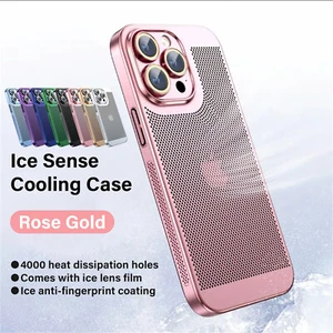 For iPhone 16 15 Pro Max 14 13 12 11 XS Shockproof Case Heat Dissipation Cover - Picture 1 of 23