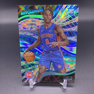 #/60! 🚨2022-23 Panini Revolution Jalen Duren RC Detroit Pistons Rookie #150 - Picture 1 of 2