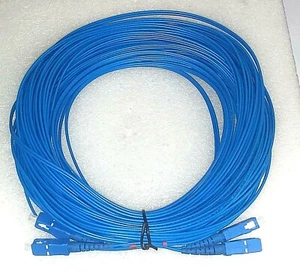 Fiberdyne Sm Dplx B/I 2.0mm Blue, SC/UPC-SC/UPC, 20m; Part #F9C21R2GC66020MB-TR - Picture 1 of 5