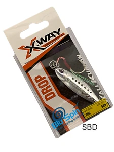 KALIKUNNAN X-Way Metal Jig Drop Light Jigging Munito di 1 Amo 20gr Colore:SBD - Foto 1 di 2