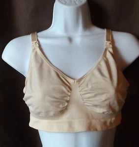 Medela Maternity & Nursing Bra Nude Size Large - Picture 1 of 3