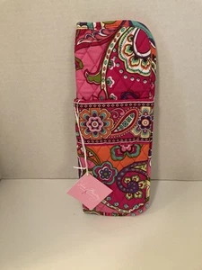 Cubierta de plancha y rizadora Vera Bradley patrón de remolinos rosas  - Imagen 1 de 9