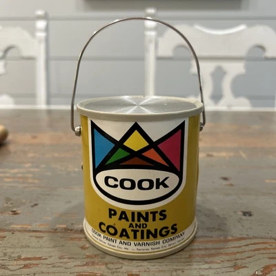 Vintage Cook Paint Can Radio - Image 1 of 4
