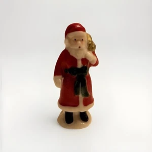 Vintage Bug House Bone China Weihnachtsmann Weihnachtsfigur Holiday Miniatur ** - Bild 1 von 3