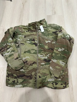Chaqueta de viento GEN-III ECWCS EE. UU. Ejército Clima Frío MultiCam OCP Militar Grande-Reg Foto 1 de 4