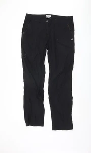 Craghoppers Women's Black Straight Trousers, Size 14 - Picture 1 of 12