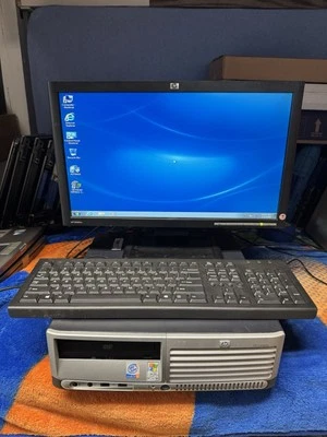 Vintage HP DC7100s, Win7pro 32 Bit . AC Powet Cord. - Image 1 of 4