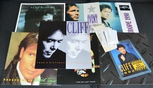 Cliff Richard - 7 Tour Programmes - 1980s/1990s + Various Tickets - Picture 1 of 12