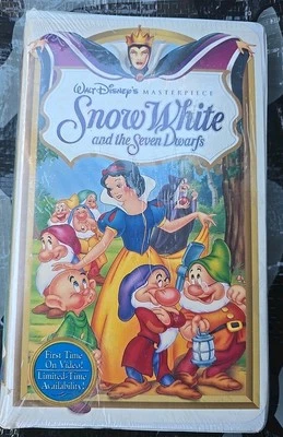 Walt Disney's Masterpiece Snow White And The Seven Dwarfs VHS New And Sealed - Image 1 of 3