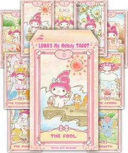 Meine Melodie Tarot Karten Deck 78 Karten LUNA FACTORY Sanrio Kawaii Glück NEU - Bild 1 von 5