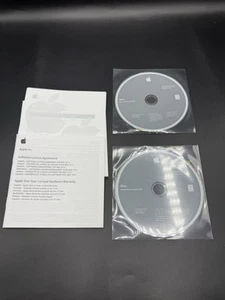 Apple iMac Mac Computer OS X Applications / Install DVD - Set Of 2 - Photo 1/4