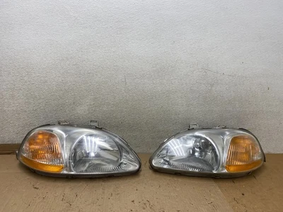 Faros halógenos para Honda Civic 1996-1998 sedán lado izquierdo+derecho OEM U6865 DW Foto 1 de 4