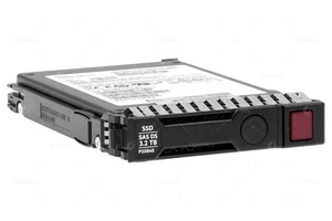 P20840-001 HP SSD 3.2TB SAS 12G 2.5" SFF DS MU FOR PROLIANT G8 G9 G10 - Photo 1/8
