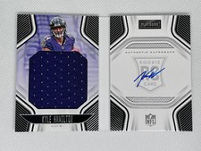 2022 Panini Playbook Kyle Hamilton RPA on Card Auto # /299