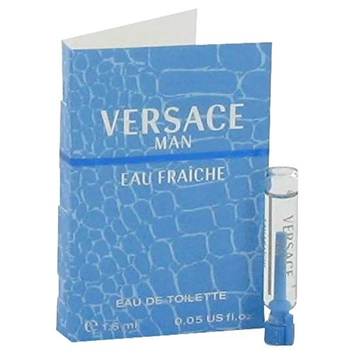 Versace Man por Versace Vial (muestra) Eau Fraiche .03 OZ para hombres - 100 % auténtico Foto 1 de 1