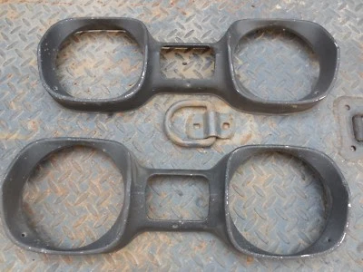 1967 Olds Cutlass Conjunto de Molduras de Farol R&L Alumínio Oldsmobile Cutlass&F85  - Imagem 1 de 4