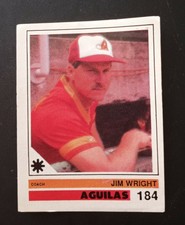 1988 Jim Wright Venezuelan Winter League Sticker #184