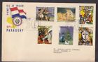 Stamps: Paraguay covers, FDC, SS, MNH singles