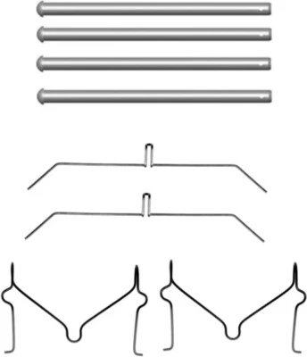 KIT DE MONTAJE DELANTERO ORIGINAL MINTEX LEXUS LX 470 LAND CRUISER MBA1701 Foto 1 de 2