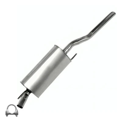 Exhaust Muffler fits: 1993-1999 Volkswagen Jetta 1.8L 2.0L Foto 1 de 4