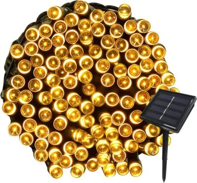 50M 500LED Solar Fairy String Lights Outdoor Garden Christmas Lights Xmas Decor - Image 1 of 4