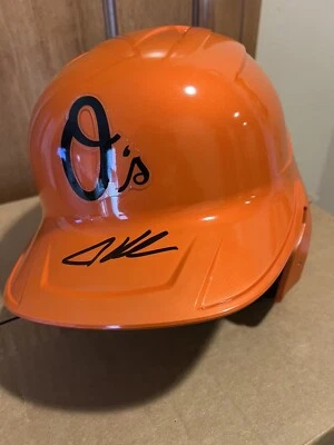 Adley Rutschman Signed Orioles Full Size Mach Pro Batting Helmet Fanatics & MLB - Image 1 of 4