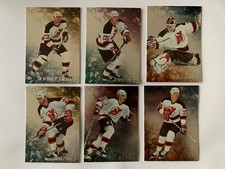 Lot of 6 - 1998-99 Be A Player NEW JERSEY DEVILS - Martin Brodeur, Patrik Elias+
