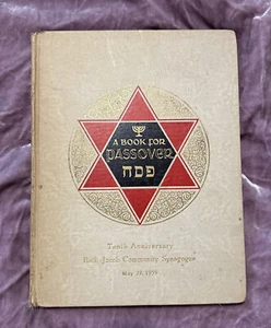 1937 EIN BUCH FÜR PASSAH UND ANDERE FERIEN ANGEPASST FÜR JUGENDLICHE Hardcover - Bild 1 von 8