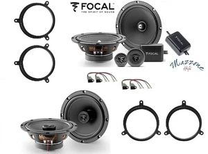 FOCAL ASE-165 ACX-165 Kit 6 casse DACIA LOGAN DOKKER LODGY SANDERO SUP/CONN AUTO - Imagen 1 de 8