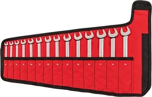 TEKTON WCB94201 Metric Combination Wrench Set with Pouch, 14-Piece (6 - 19mm) - Picture 1 of 4