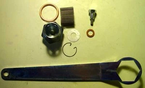 1967-77 Norton Commando, KIT COMPLETO DE FILTRO DE SUMIDERO MAGNÉTICO Y LLAVE, Inglaterra - Imagen 1 de 8