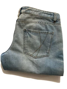 JEANS FRENCH STAR para mujer talla 14 de altura media azul claro pierna recta - Imagen 1 de 10