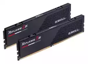 32GB G.Skill DDR5 Ripjaws S5 6000MHz CL32 Dual Channel Kit 2x 16GB Black - Picture 1 of 5