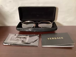 Versace VE1271 montatura per occhiali da vista gatto nero/oro 54 mm 18 mm 140 mm - 1433 - Foto 1 di 6
