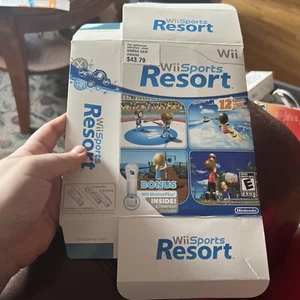 Nintendo Wii Sports Resort BIG Outer BOX ONLY (No game/manuals) Good Condition - Picture 1 of 2
