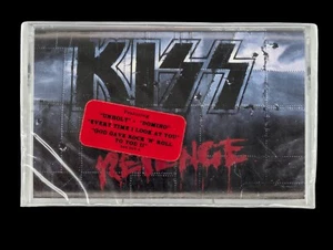 SEALED, Kiss – Revenge, Audio Cassette, 1st edition, Hype Sticker, US, 1992 - Picture 1 of 6