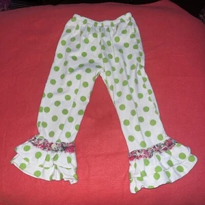 Wennkids Size Large Girls Pants With Ruffles 16 Inch Waist - Picture 1 of 3