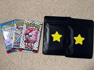 Pokémon TCG Mystery Bundle - 3 Booster Packs PLUS TWO Guaranteed Rare Star Packs - Picture 1 of 6