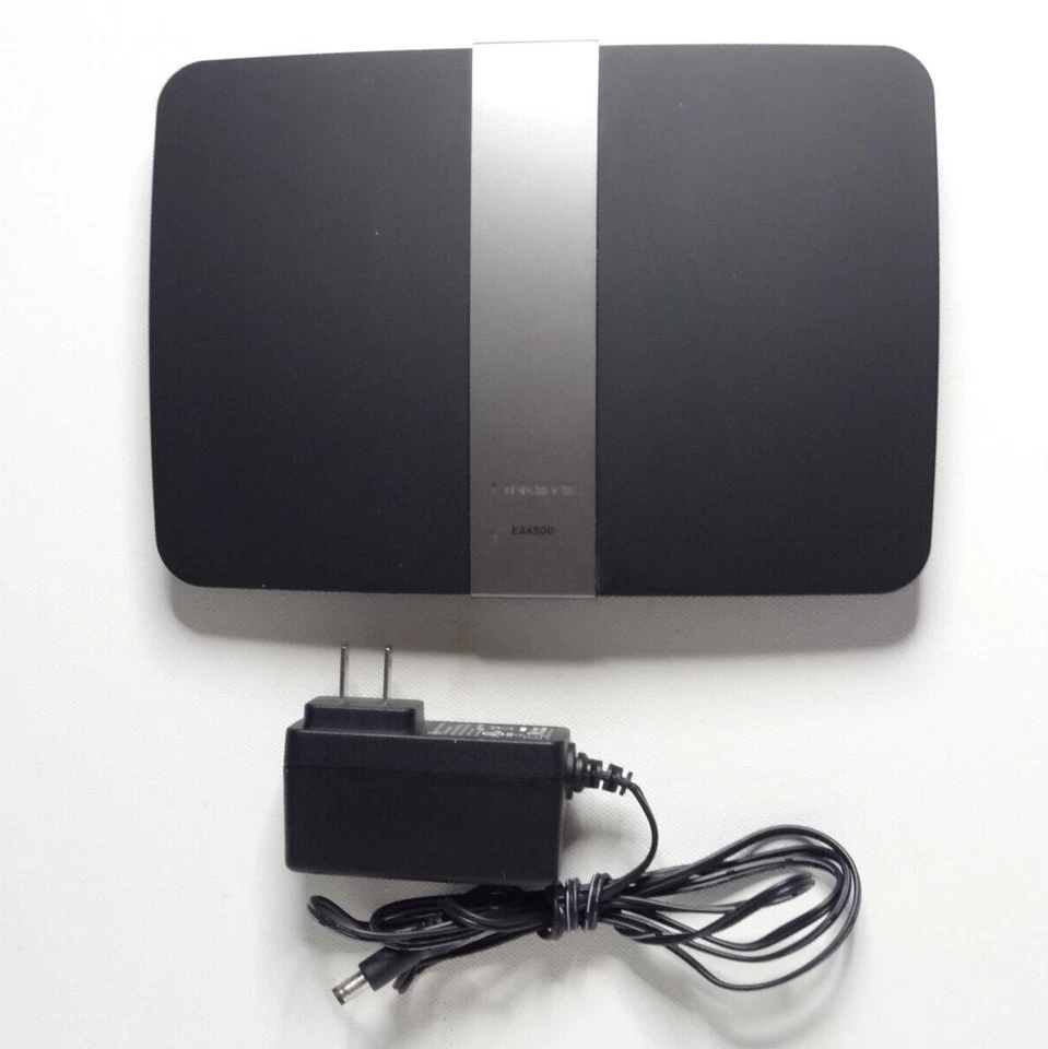 Cisco Linksys EA4500 450 Mbps Gigabit Dual Band Wi-Fi Wireless N900 Router - Image 1 of 4