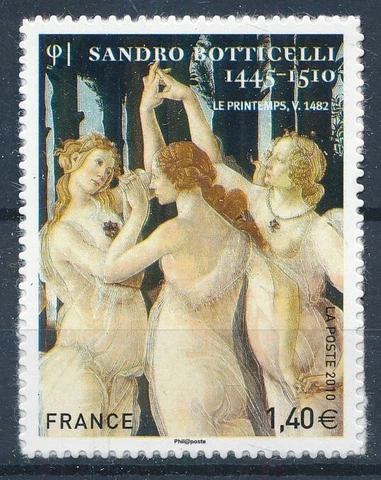France 2010 Painting - Yvert 509 : the good stamp very fine adhesive Cover