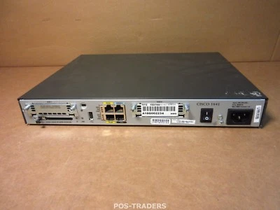Cisco 1841 V05 Integrated Services Router 2x FE 2x WAN 128/32MB 3DES AES VPN - Bild 1 von 3