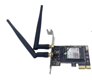 Intel AC7260 2.4G/5G 867Mbps 3" Short Network Card With Low-Profile PCI Bracket - Picture 1 of 4