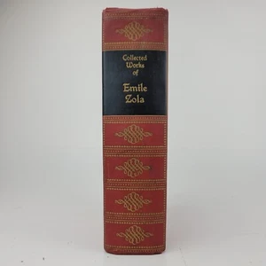 Vintage 1938 Collected Works of Emile Zola Book Hardcover One Vol. Edition Book - Bild 1 von 10