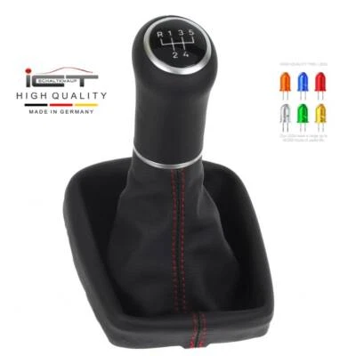 ICT LED переключения передач knob загрузки для Audi Q3 A3 8P Audi A1 8 X резьба красный C21 - Изображение 1 из 4