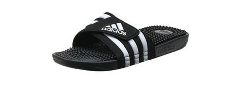 Sandali Adidas Adissage Slides colore nero bianco nero F35580 taglia 10 NUOVI