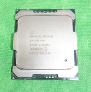 INTEL Xeon E5-2697 V4 SR2JV 2.30GHZ 18-Core CPU 2697v4 GRADE A CONDITION @ T - Picture 1 of 4