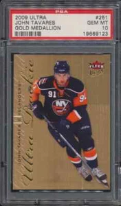 2009 Ultra GOLD Medallion John Tavares #251 RC Islanders Rookie PSA 10 GEM MINT - Picture 1 of 2