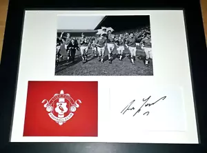 RON YEATS LIVERPOOL SIGNED FOOTBALL LEGEND SIGNED AUTOGRAPHED DISPLAY COA - Picture 1 of 1