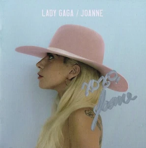 Lady Gaga SIGNED Joanne CD Cover 1 COA - Picture 1 of 1